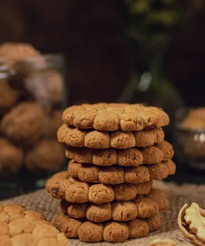Shortbread stack